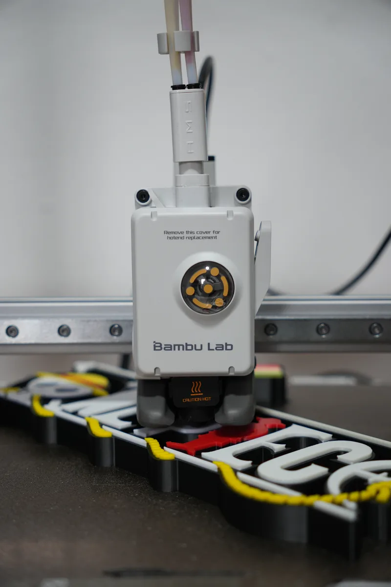 Cambio automático de color en caliente en la Bambu Lab A1